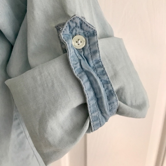MICHAEL Michael Kors Chambray Button Up - Picture 4 of 4